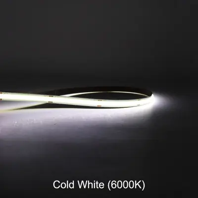 Image de Bande LED COB Flexible 5m/10m - Éclairage Intérieur & Extérieur