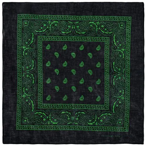 Image de Bandana Hip Hop Noir - Style Urbain & Polyvalent