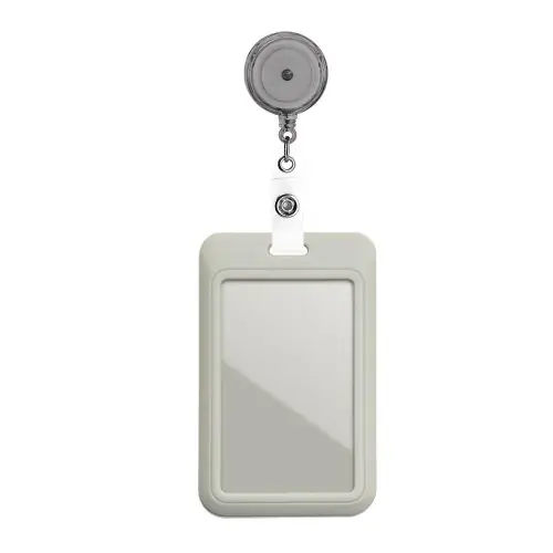 Image de Porte-Badge Rétractable Fleur - Pratique & Élégant