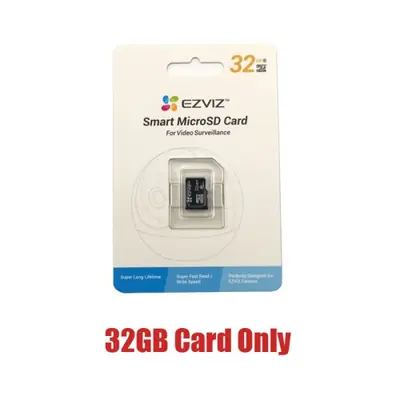 Image de Carte MicroSD 32-256 Go Classe 10 Ultra Rapide pour Caméras de Surveillance