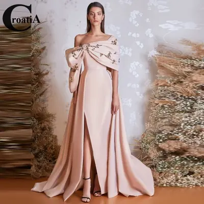 Image de Robe Maman de la Mariée Satin Élégante