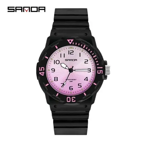 Różowy-czarny