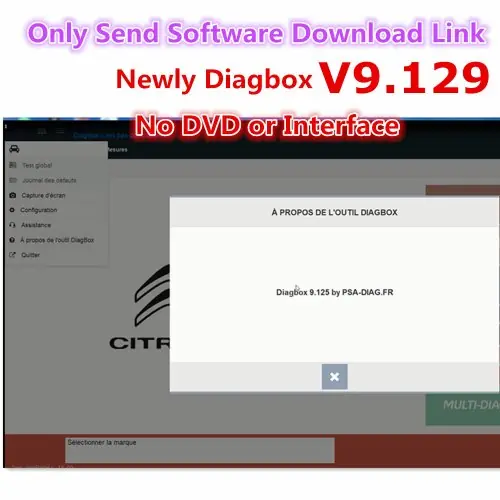 Image de Diagnostic Auto Pro : Diagbox V9 2000 avec Puce 921815C - Performance Maximale