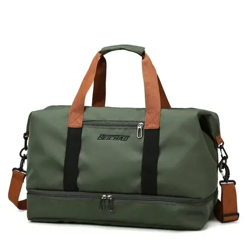 Image de Sac de Voyage Étanche Grande Capacité pour Hommes et Femmes