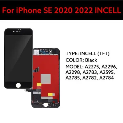 Image de Écran LCD pour iPhone SE 2/SE 3 - Remplacement de Qualité