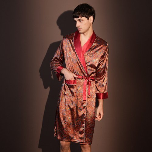 Burgunderrot Kleid A