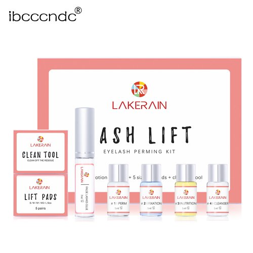 Image of Natural Eyelash Lift & Curl Kit with Organic Perming Lotion and Fixation Glue for Long-Lasting Volume and Definition – Professional Salon-Grade Treatment for Home Use