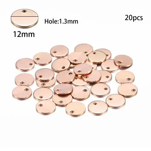 Rose or rond 12mm