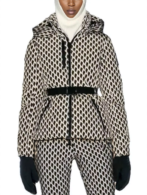 Parka Deportiva Cálida con Capucha para Mujer