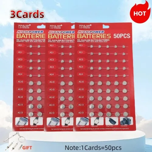(TE) 50 stuks 3 kaarten