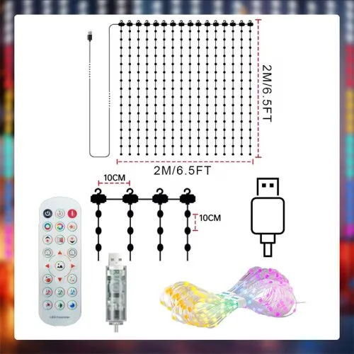 2M-6.6ft-400LEDS