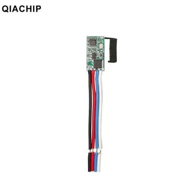 Image de Commutateur Sans Fil 433 MHz - Mini Récepteur & Télécommande LED
