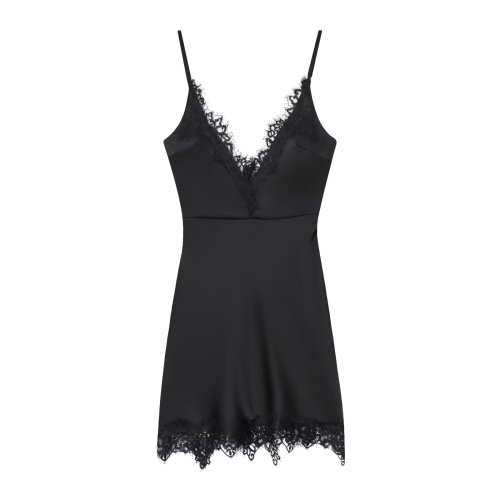 Immagine di Abito da Donna 2025 con Pizzo e Scollo a V Profondo – Cami Senza Maniche Chic e Sexy