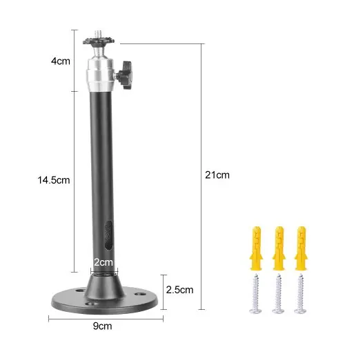 Image de Support Mural Universel pour Projecteur - Fixation Solide 6mm