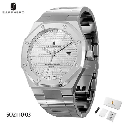 Image de Montre Homme Acier Inoxydable - Élégance & Résistance