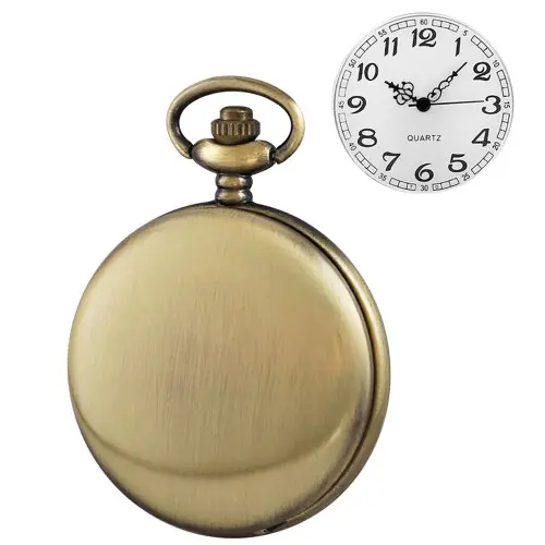 Image de Montre de Poche Vintage Bronze Steampunk