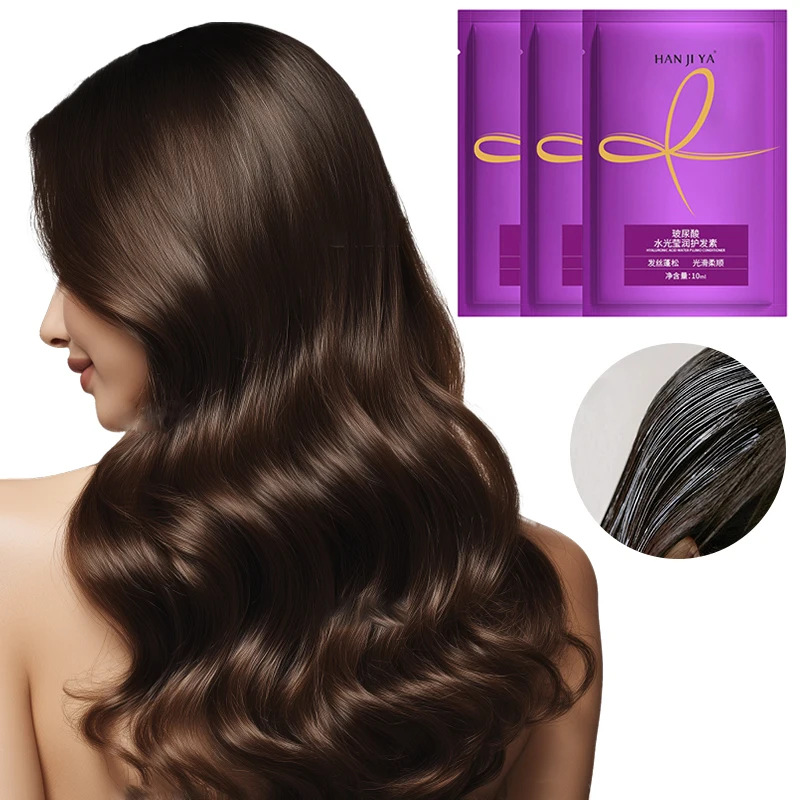 Image of Magical Keratin Hair Mask with Dual Oil Control – Deep Moisturizing Conditioner for Repairing Damaged, Frizzy Hair in 10ml, 30ml & 50ml Sizes