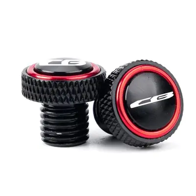 Image de Bouchons de trou de miroir CNC pour moto - Protection élégante et durable
