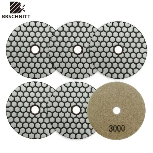 6pcs Körnung 3000
