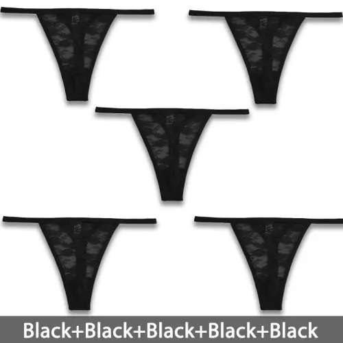 Image de Ensemble Lingerie Femme 5 Pièces Dentelle Florale