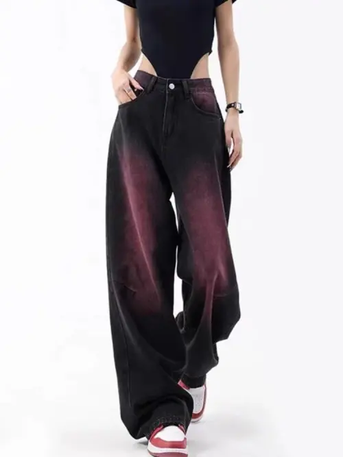 Image de Jeans Vintage Large Jambes - Style Harajuku Y2K