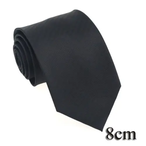 Image de Cravate Homme Bleue Élégante - 8 Styles Imperméables