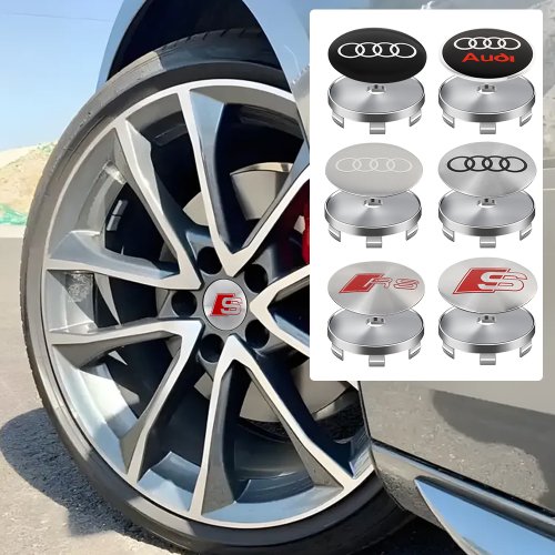 Imagen de Tapas de Cubo de Rueda para Audi S-line RS - Diseño Elegante y Resistente
