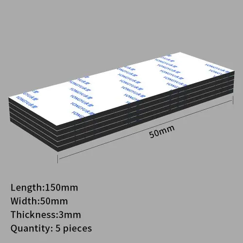 Vierkant 50X150mm 5pcs