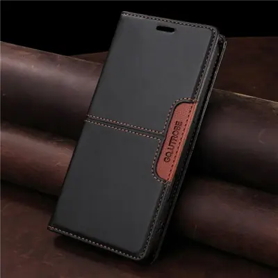 Image de Étui portefeuille magnétique cuir pour Galaxy S20, S21, S22, S23, S24, S25, Note20