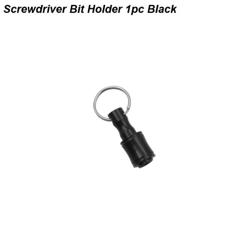 Bit houder zwart 1pc
