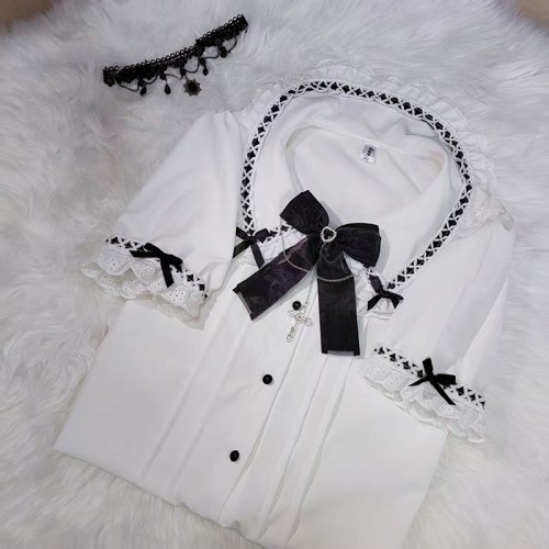 Corto bianco camicia