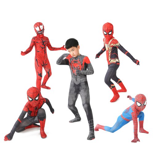 Bild von Superheldenkostüm für Kinder – Spider-Man, Black Panther & Venom