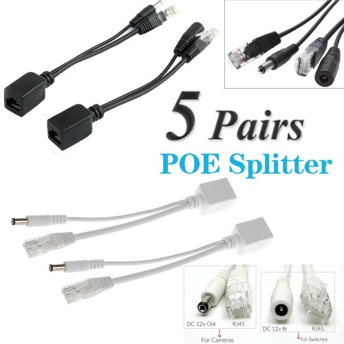 Bild von Wasserdichter POE Splitter 48V/12V für IP-Kameras