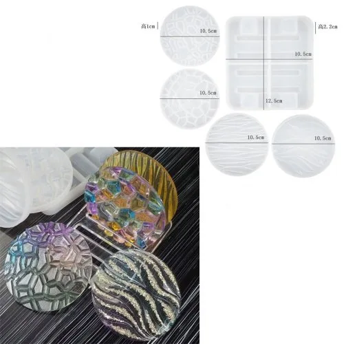 Taza almohadilla molde conjunto