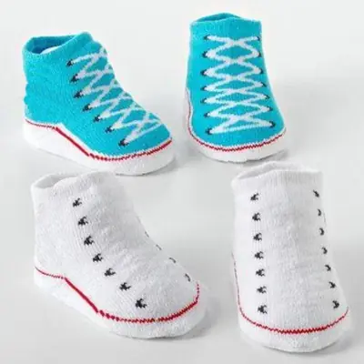 Image de Chaussettes Antidérapantes pour Bébé - 0-12 Mois