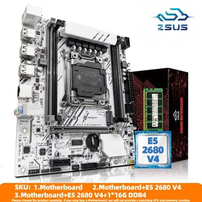 Image de Kit PC Serveur Haute Performance Xeon E5-2680v4 + RAM DDR4 16GB