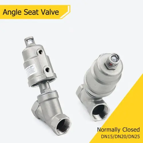 Image de Vanne Pneumatique Inox DN15 - 1/2" à 4" - Normalement Fermée