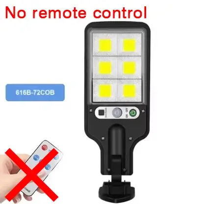 Image de Lampe Solaire Extérieure LED 108 COB - Éclairage Intelligent pour Jardin