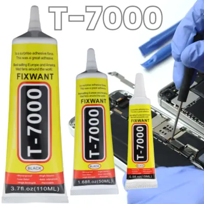 Image de Adhésif T7000 Noir - Colle Universelle Anti-Vibration