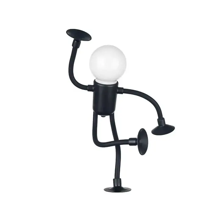 Image de Veilleuse Mini Lampe Créative avec Suction - Lumière Décorative Multifonctionnelle