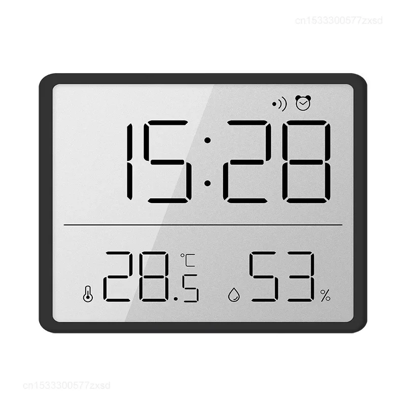 Immagine di Termometro Igrometro Multifunzione Mijia con Orologio da Parete Digitale, Monitor Elettronico Automatico di Temperatura e Umidità per Casa e Giardino