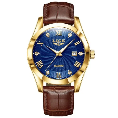 Goud blauw