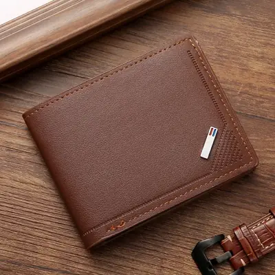 Portefeuille Homme Cuir Mince & Élégant