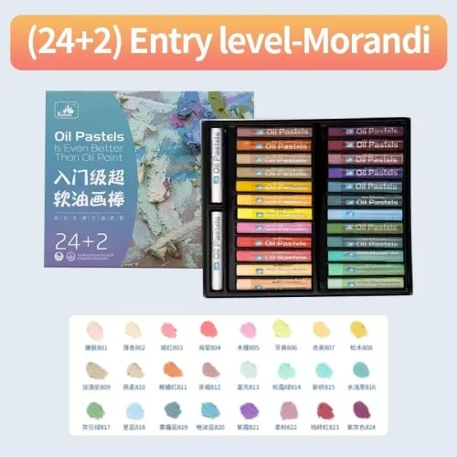 24 Morandi-kleuren