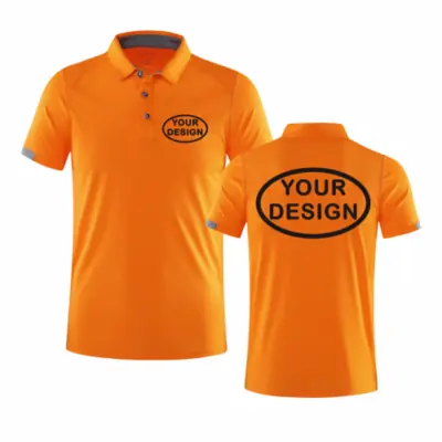 Image de T-Shirt de Golf Personnalisé à Séchage Rapide