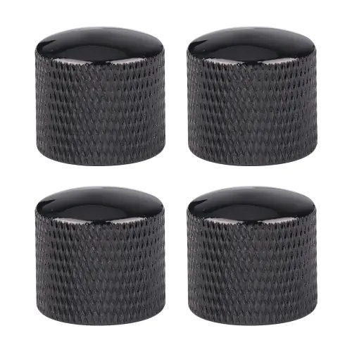 4pc metal czarny kopuła