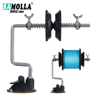 Image de Bobine de Ligne de Pêche Portable - Compatible Baitcasting