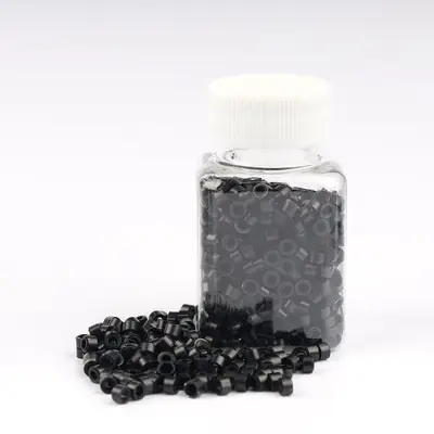 Image de Perles Microlink 5mm - 1000 pièces pour Extensions de Cheveux