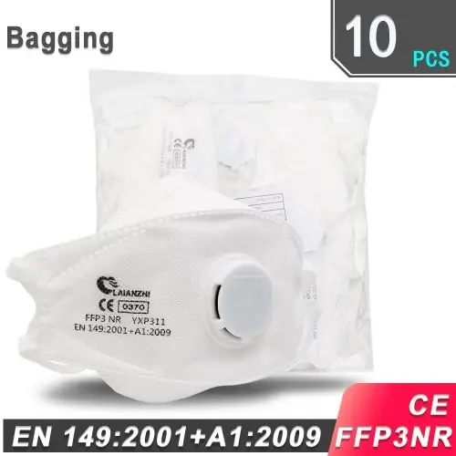 Image de Masque FFP3 à Valve - Protection Anti-Poussière PM2.5