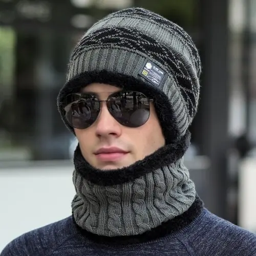 Image de Bonnet Hiver Chauffant - Style Élégant & Confortable